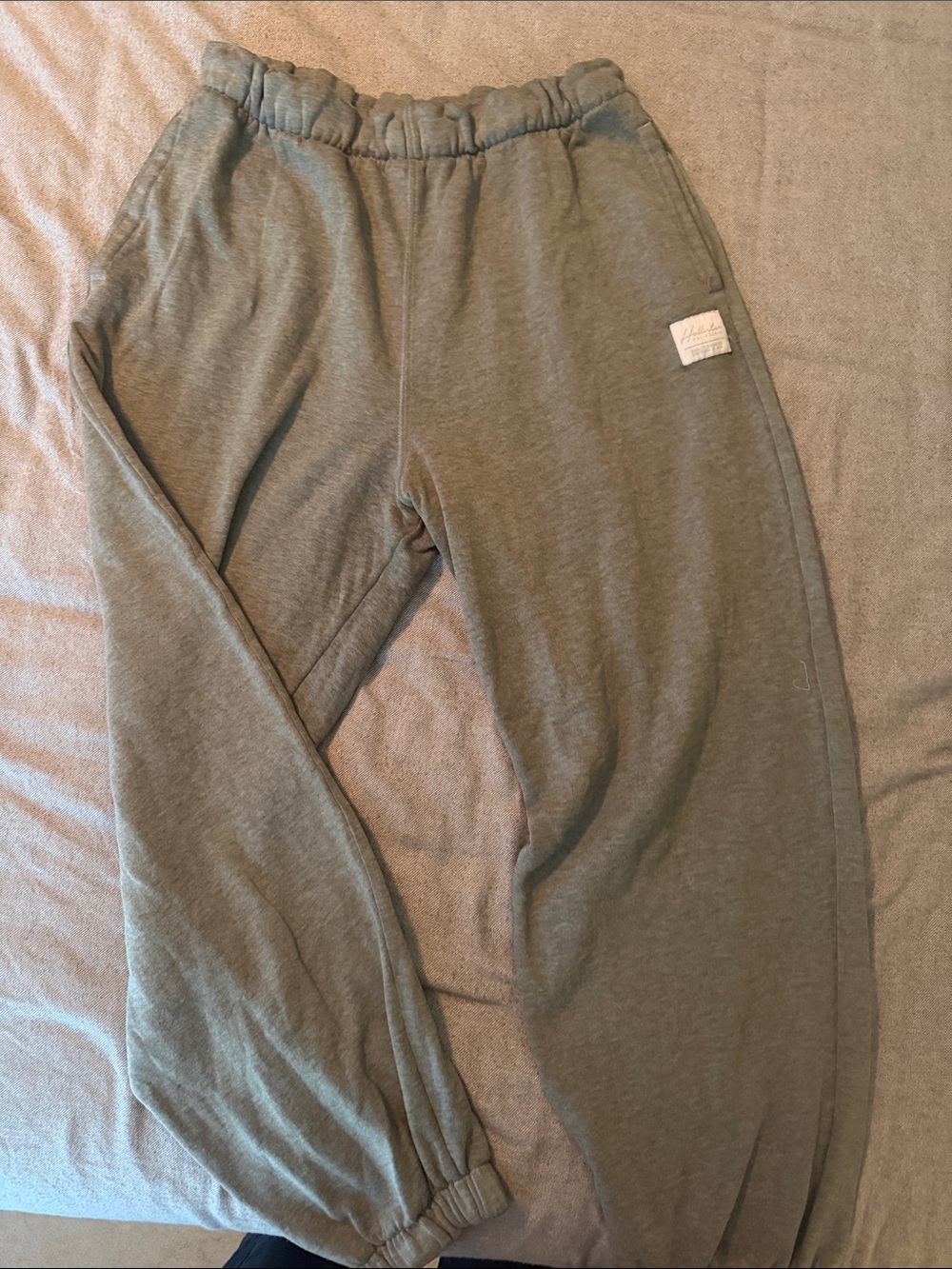Holister Olive Green Relaxed Sweatpants